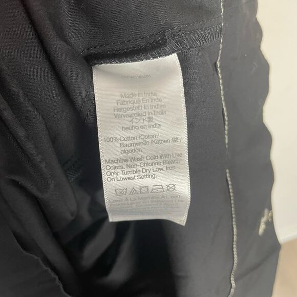 Madewell  Puff Sleeve Drop Waist Short Sleeve Midi Dress US Women's 4 New - Picture 6 of 8